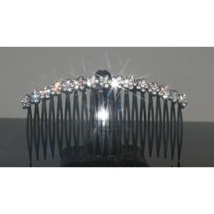 1 New Gorgeous Hair Comb with Shinny Crystals Hair Jewelry Accessories US Seller